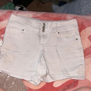 d. jeans white shorts.